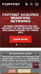 Mobile Screenshot of fortinet.com