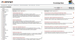 Desktop Screenshot of kb.fortinet.com